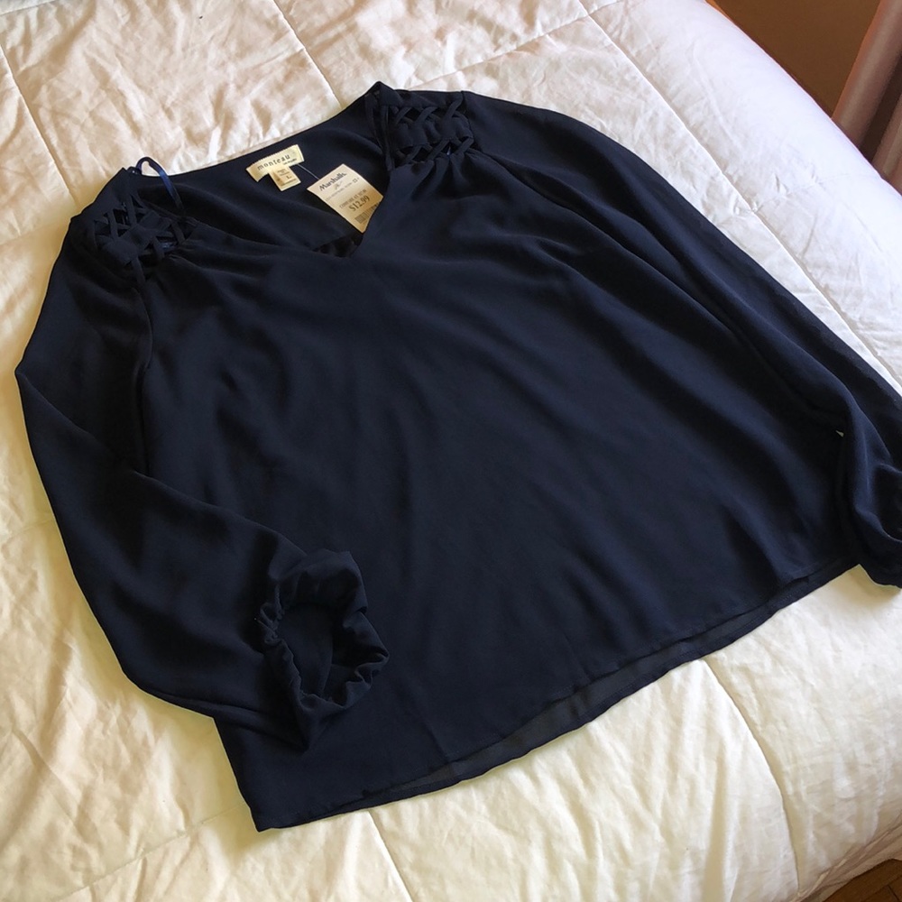 Navy blue long sleeve